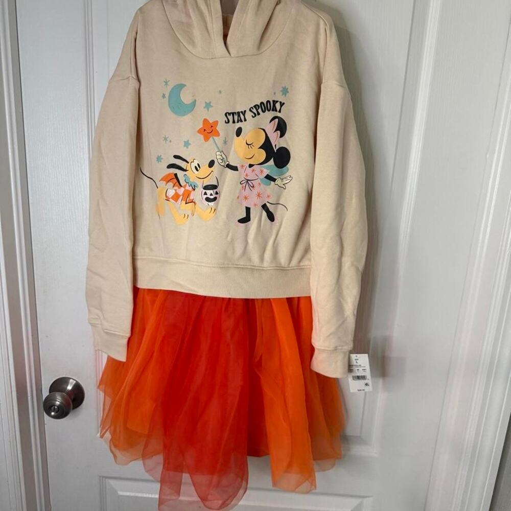 Nwt disney minnie pluto hoodie dress